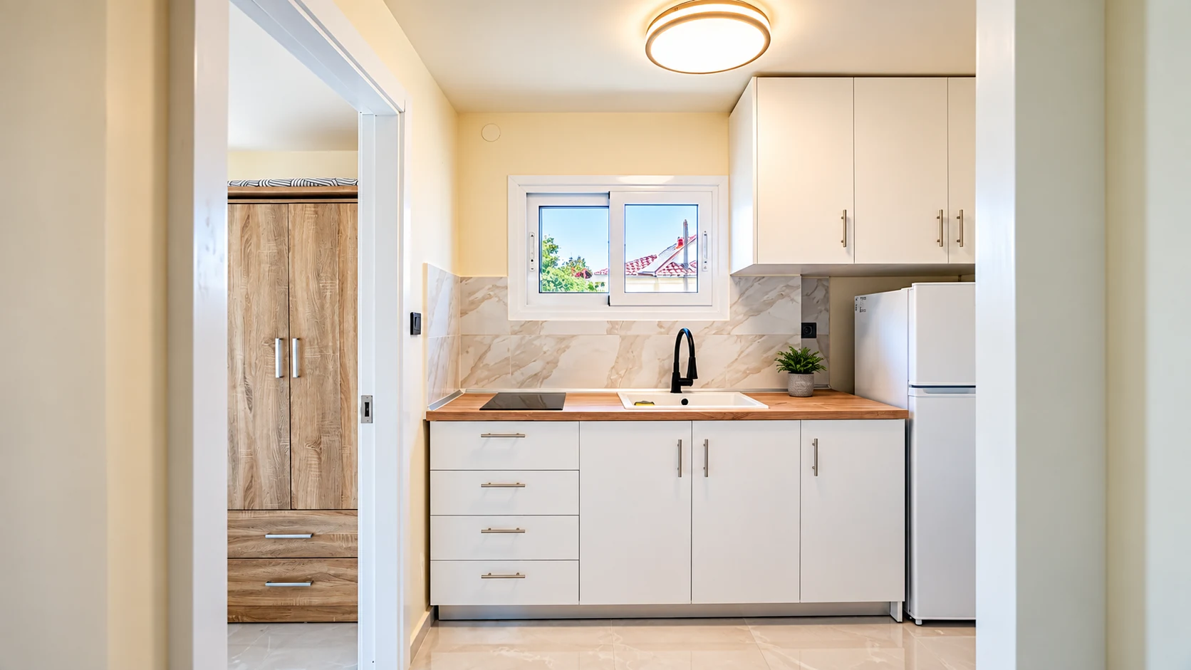 Almira Blue kitchen second view